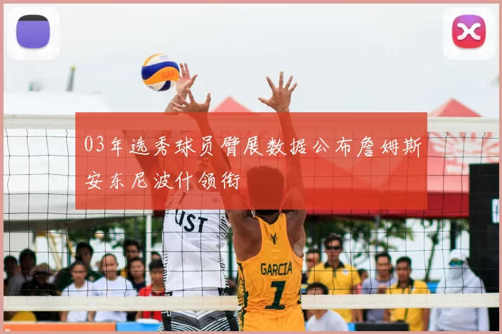 03年选秀球员臂展数据公布詹姆斯安东尼波什领衔