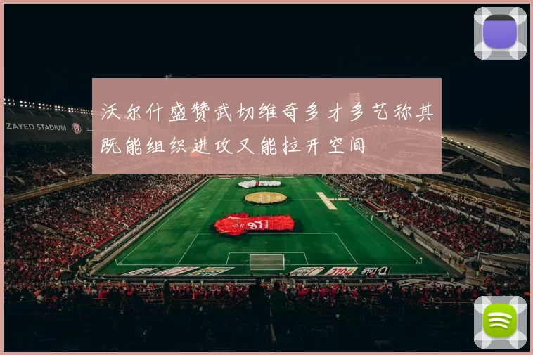 沃尔什盛赞武切维奇多才多艺称其既能组织进攻又能拉开空间