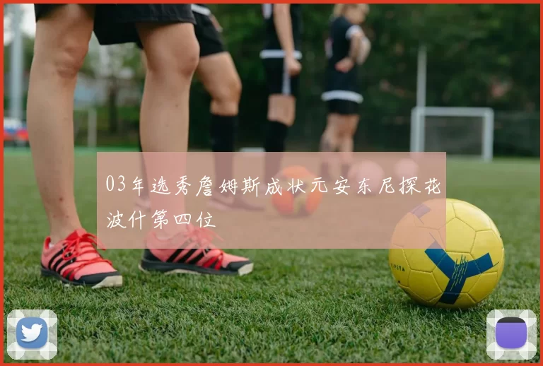 03年选秀詹姆斯成状元安东尼探花波什第四位